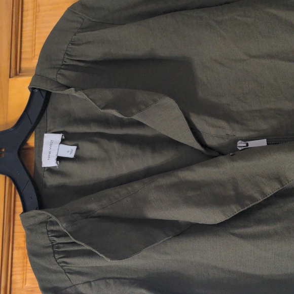 Nine West Olive Bomber Jacket - Picture 3 of 6